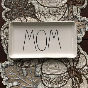 Rae Dunn MOM Long Plate